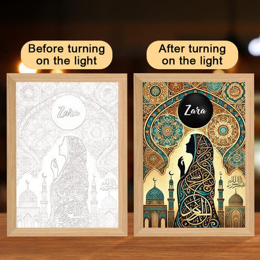 Creative DIY LED light painting