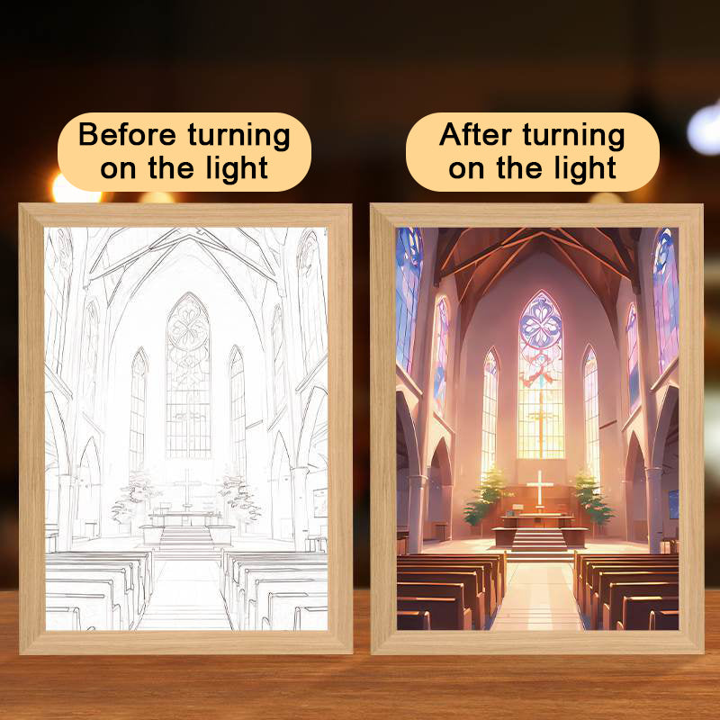 Creative DIY LED light painting