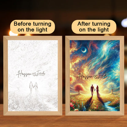 Creative DIY LED light painting