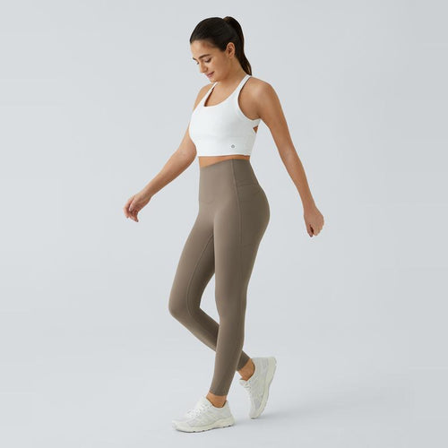 High-waisted tummy control and shaping training leggings