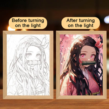 Creative DIY LED light painting