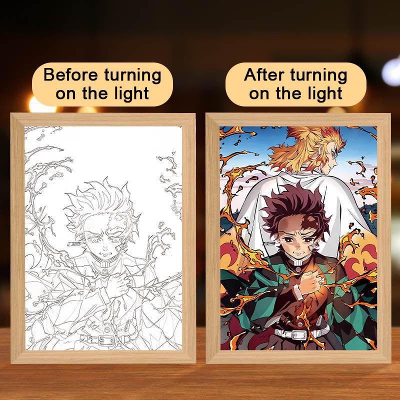 Creative DIY LED light painting