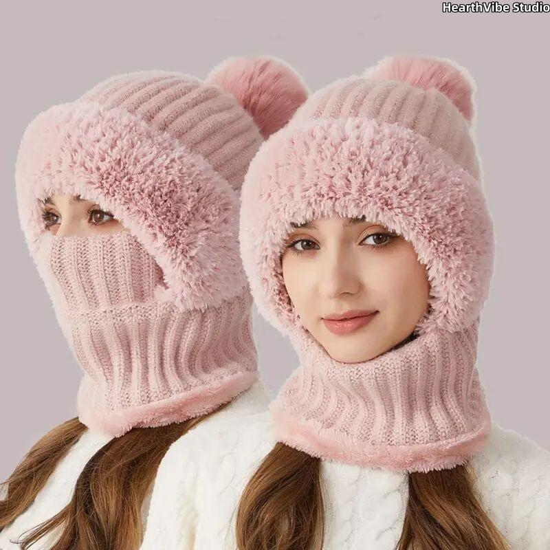 ❄️Winter Balaklava Hat, Scarf, and Face Mask 3-in-1 Set