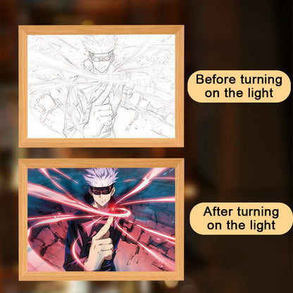 Creative DIY LED light painting