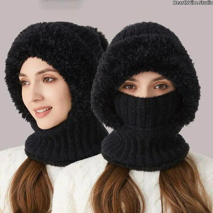 ❄️Winter Balaklava Hat, Scarf, and Face Mask 3-in-1 Set