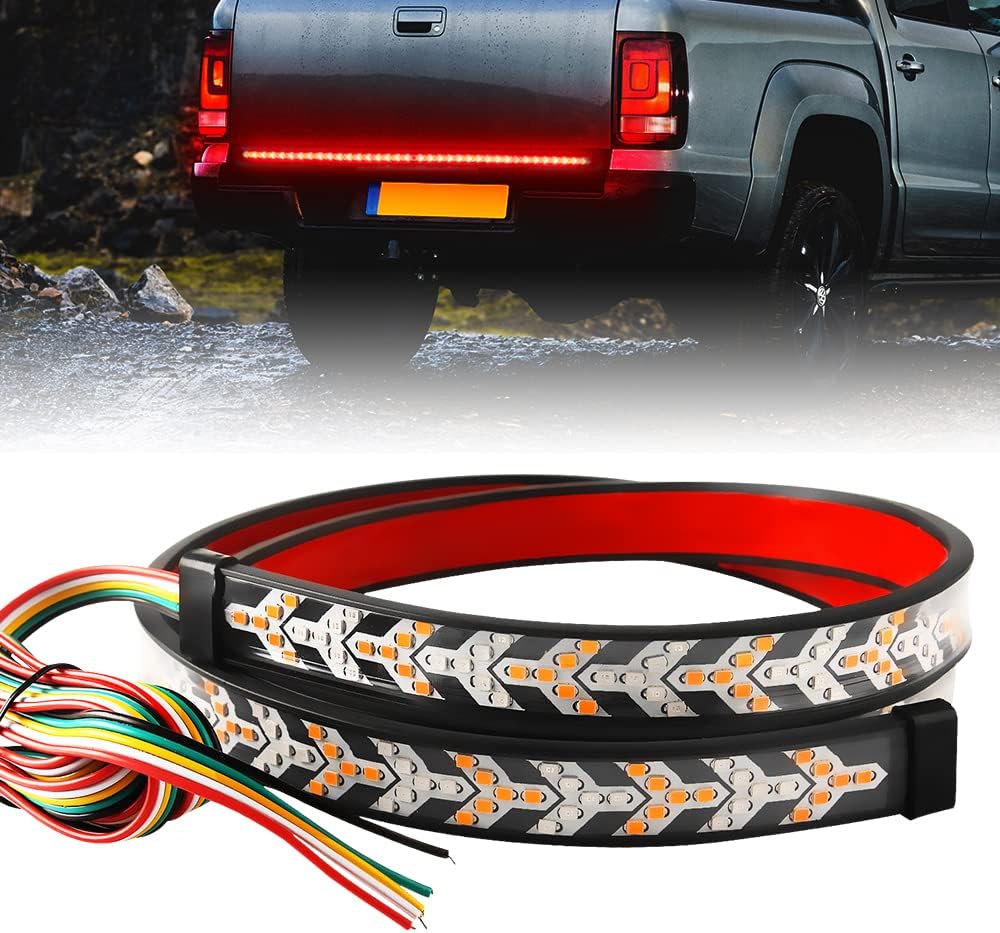 💡12V-24V automotive LED fishbone-style turn signal and taillight