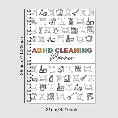 📓ADHD Cleaning & Organizing Toolkit - Chore Planner✔