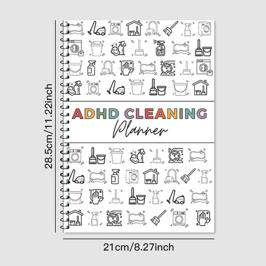 📓ADHD Cleaning & Organizing Toolkit - Chore Planner✔
