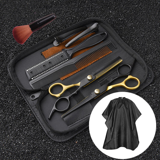 【🔥8000 units sold】10-piece hair cutting scissors kit（Last day of promotion）