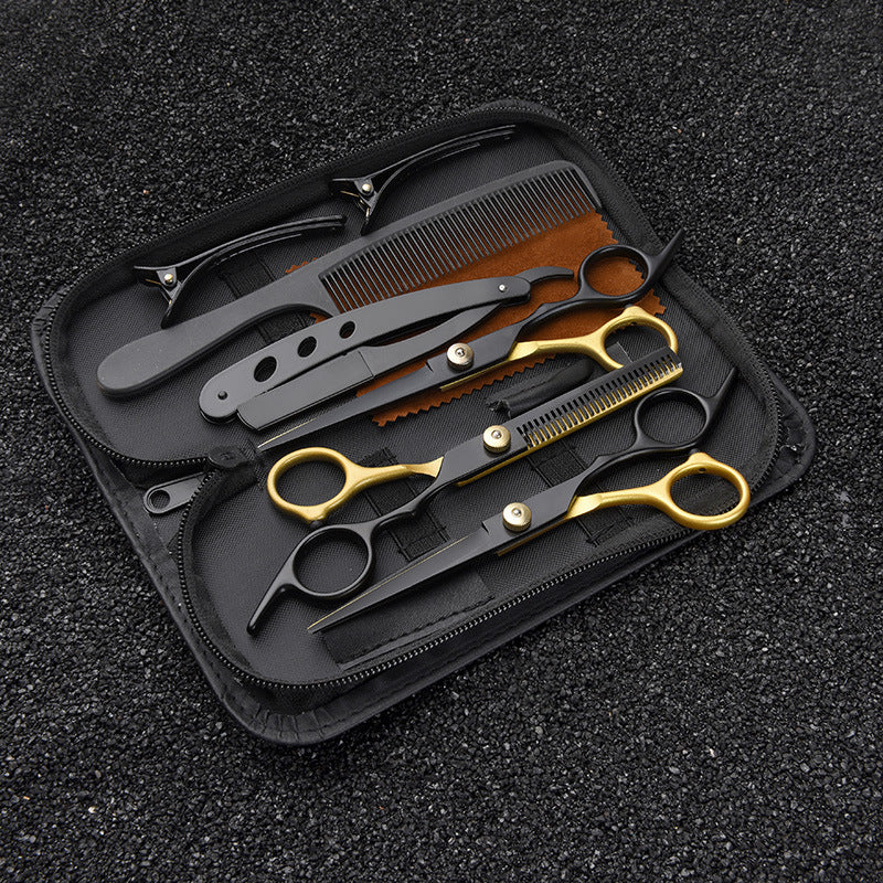 【🔥8000 units sold】10-piece hair cutting scissors kit（Last day of promotion）