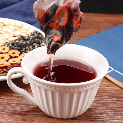 Kidney tea formula Ginseng Five Treasure TeaCombination Scented Tea Five Treasure Tea RedDate Wolfberry Tea Men's Tea Health TeaMulberry Herbal Formula Health Tea ZY