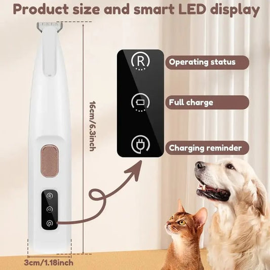 ⚡ Pawsitively Purrfect Grooming! Rechargeable Pet Hair Trimmer Kit ✨