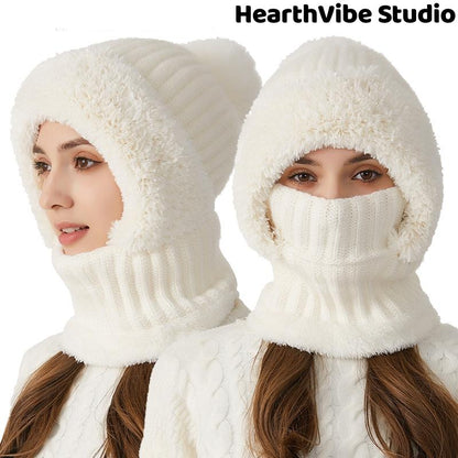 ❄️Winter Balaklava Hat, Scarf, and Face Mask 3-in-1 Set