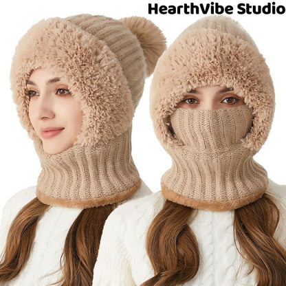 ❄️Winter Balaklava Hat, Scarf, and Face Mask 3-in-1 Set