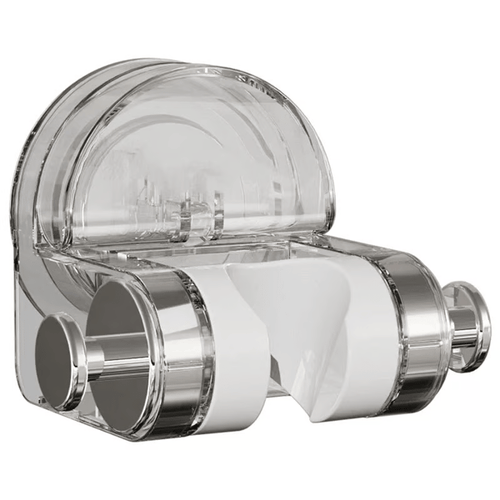 Integrated Suction Cup Shower Rack Wall Mounted Non Perforated Shower Fixture