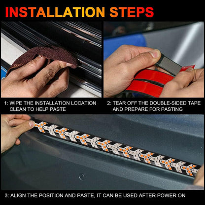 💡12V-24V automotive LED fishbone-style turn signal and taillight