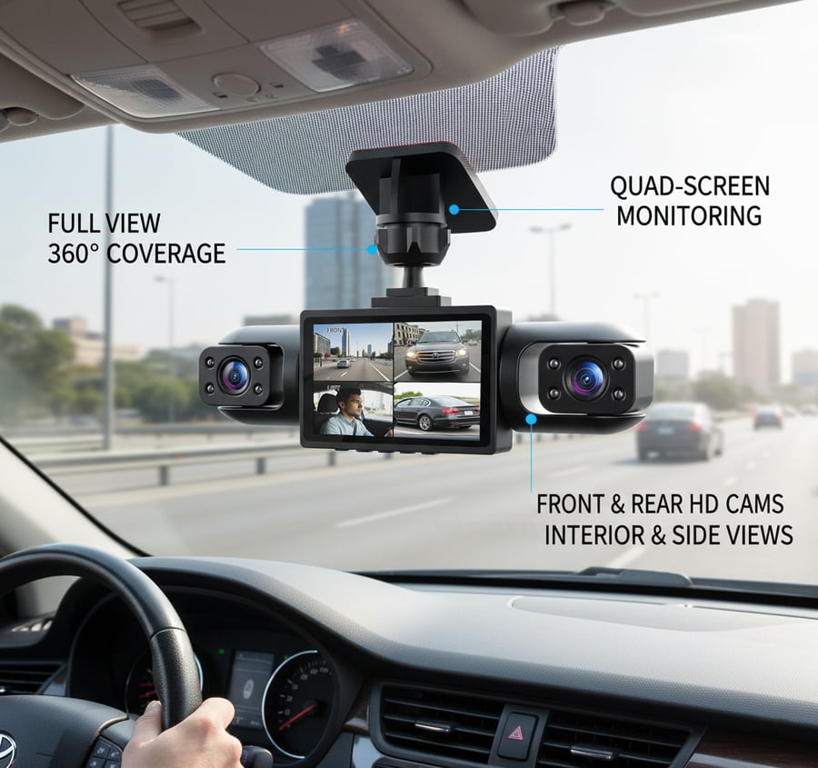 🔥Full View Car Dashcam System