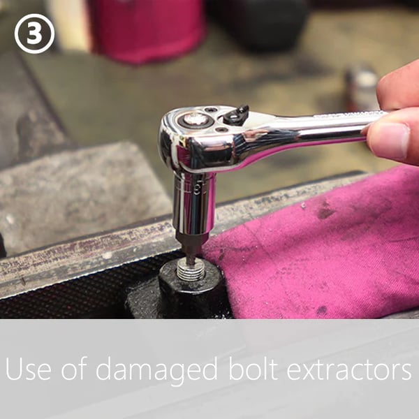 Last day sale 50% OFF💥Broken Head Bolt Screw Cap Extractor Broken Head Screw Hexagon Socket Bolt Removal Tool