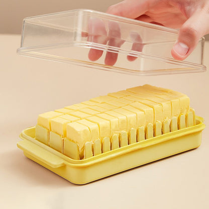 Airtight butter and cheese storage container with lid