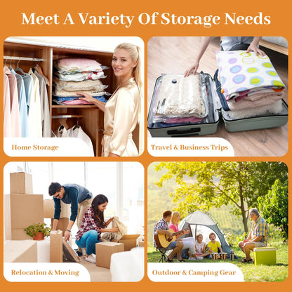 🏆⚡ 50K+ SOLD! Cordless Travel Vacuum Storage Compression Bag