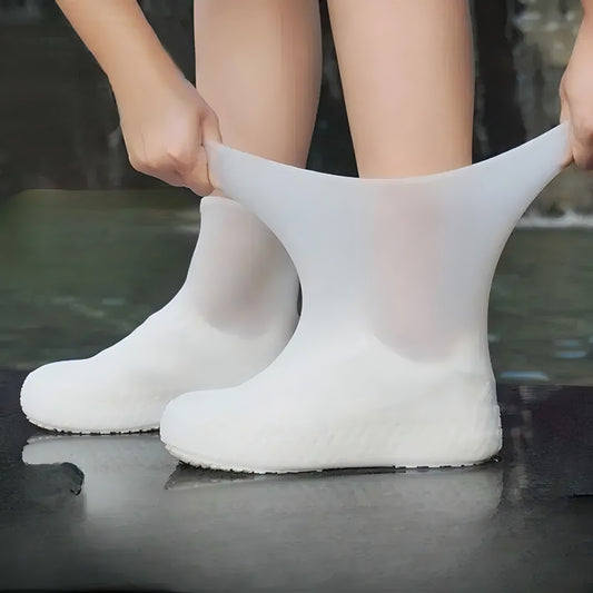 👟Durable silicone rain boot covers