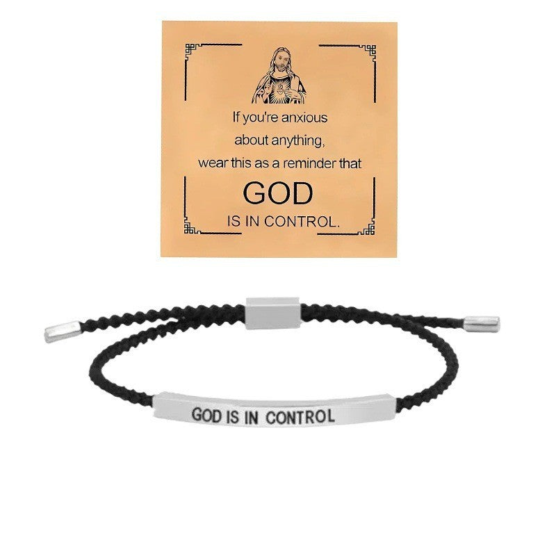 💖✨ Inspire Bracelet “God is in control”🎁