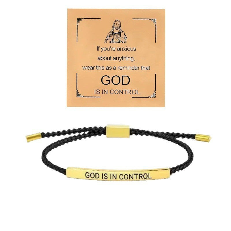 💖✨ Inspire Bracelet “God is in control”🎁