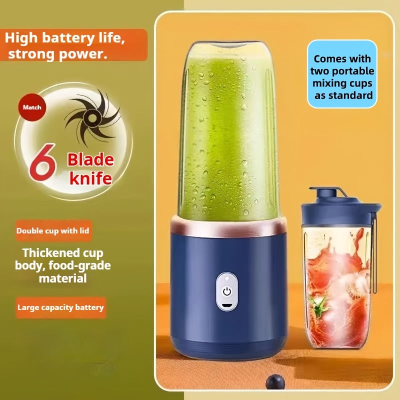 🍊Double-cup fruit and vegetable juicer