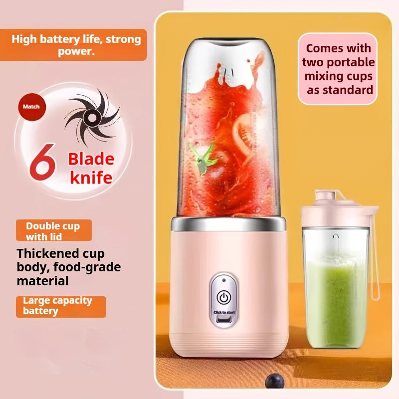 🍊Double-cup fruit and vegetable juicer