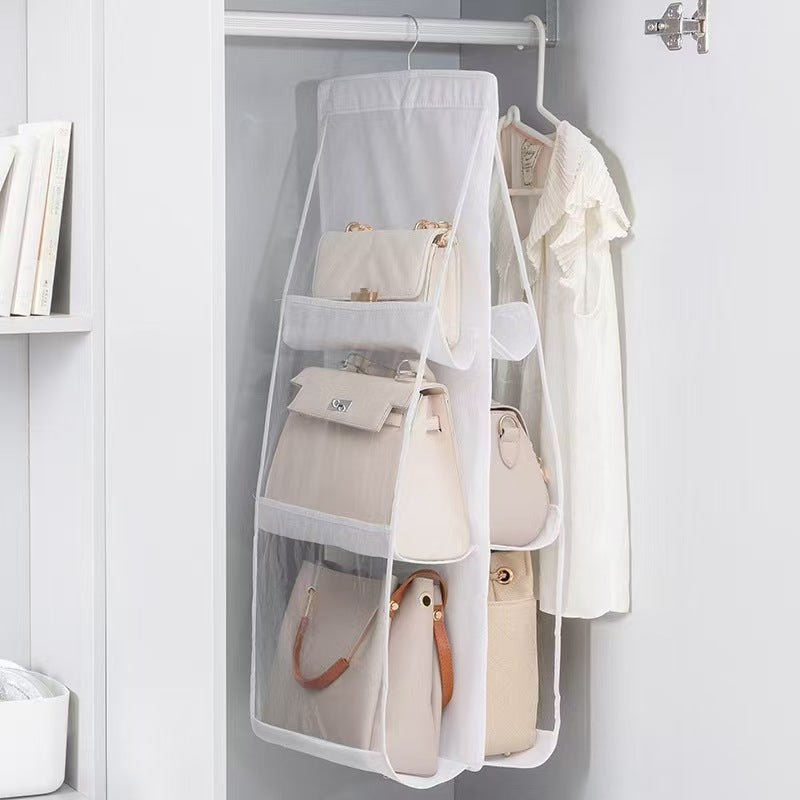 🔥Hanging Handbag Dust-Proof Organizer with 6/8 Large Pockets