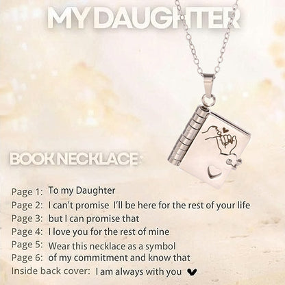 ✨📿My little star book necklace, a gift for my family