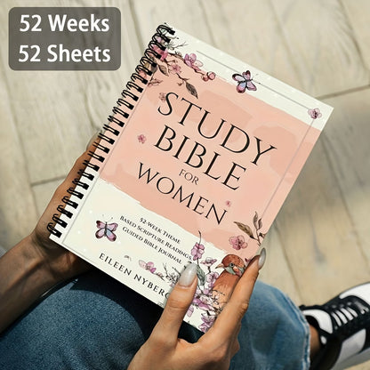 🔥LAST DAY 49% OFF -🙏🏼The Bible In A Year: A 52-Week Journey Through God's Word(✨Hardcover)