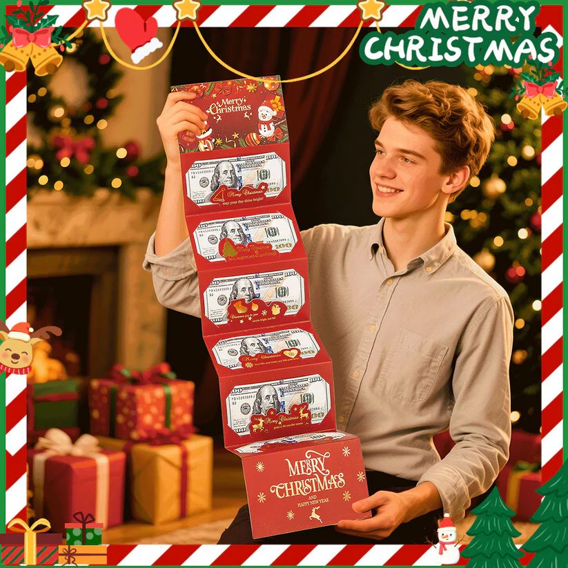 🎄Christmas Sales 49% OFF - Christmas Cash Gift Envelope