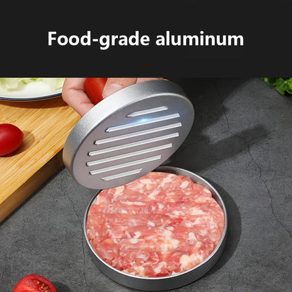 Hamburger patty press with 100 sheets of parchment paper.