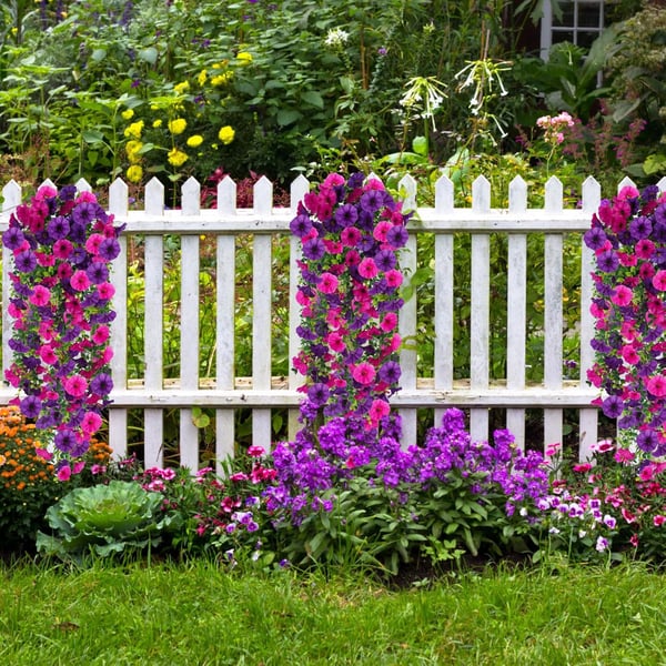 🌺UV Resistant Hanging Artificial Morning Glory Vine 💖(2 PCS)