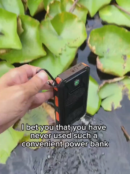 20000mAh outdoor solar power bank