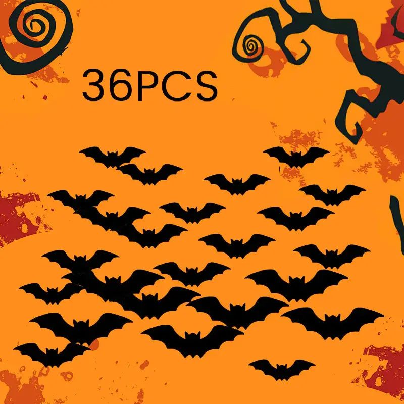 🎁Halloween Eve Promotions 🔥LED Glowing Bat Group