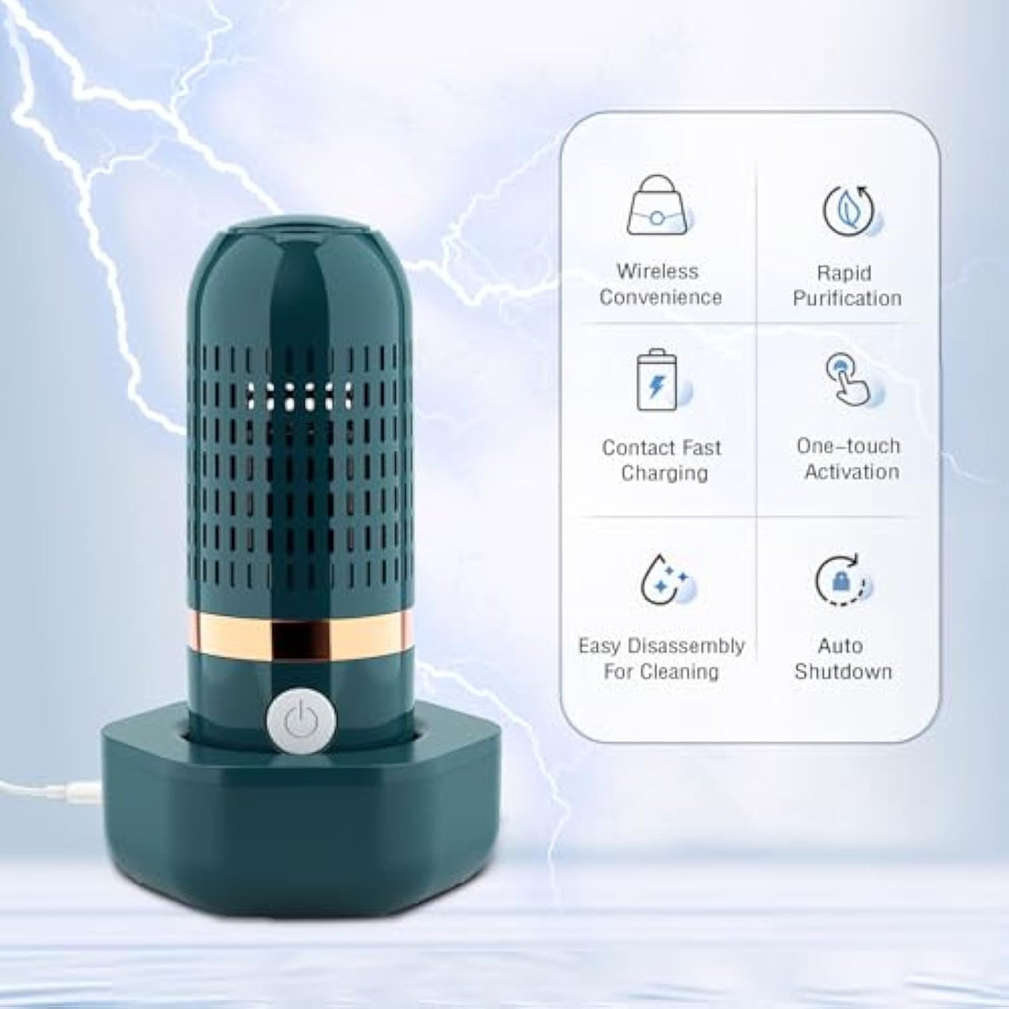 💥【Christmas Discount】Portable Fruit and Vegetable Cleaner with OH Ion Purification Technology for Cleaning Food🎄