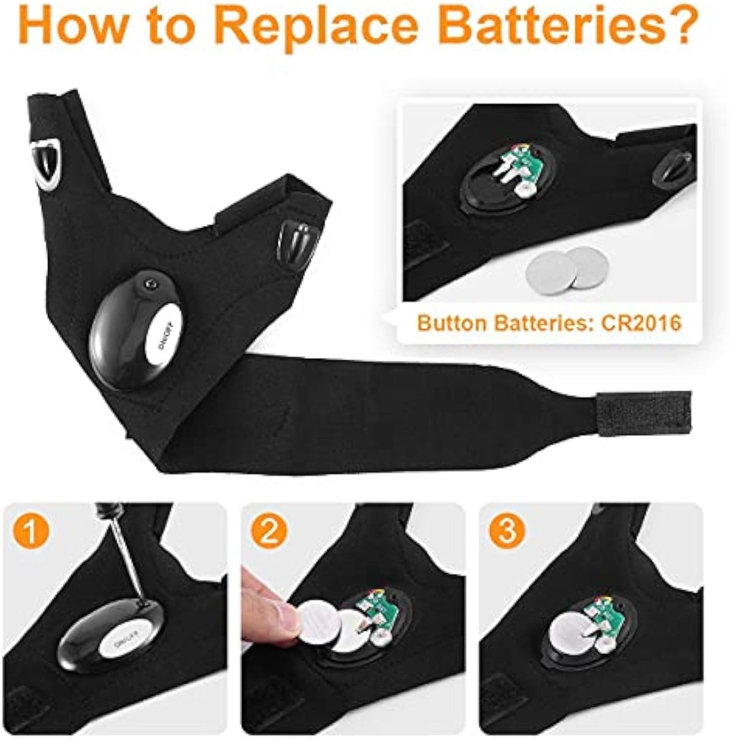 💥【Christmas Discount】Hands-Free LED Flashlight Gloves🎄